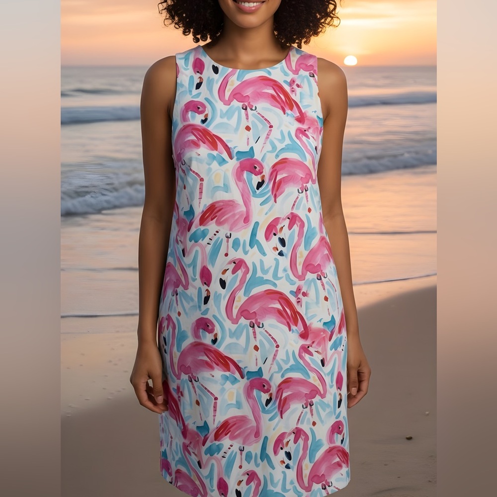 Jade Melody‎ Tam flamingo cruise dress - M
